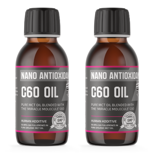 C60 Coconut Oil 200ml Twin Pack