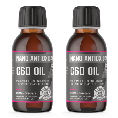 C60 Coconut Oil 200ml Twin Pack