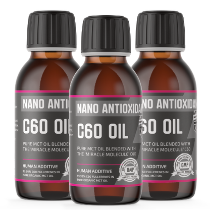 C60 Coconut Oil 300ml Triple Pack