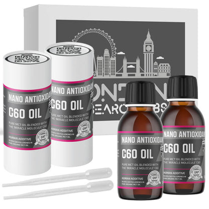 C60 Coconut Oil 200ml Twin Pack