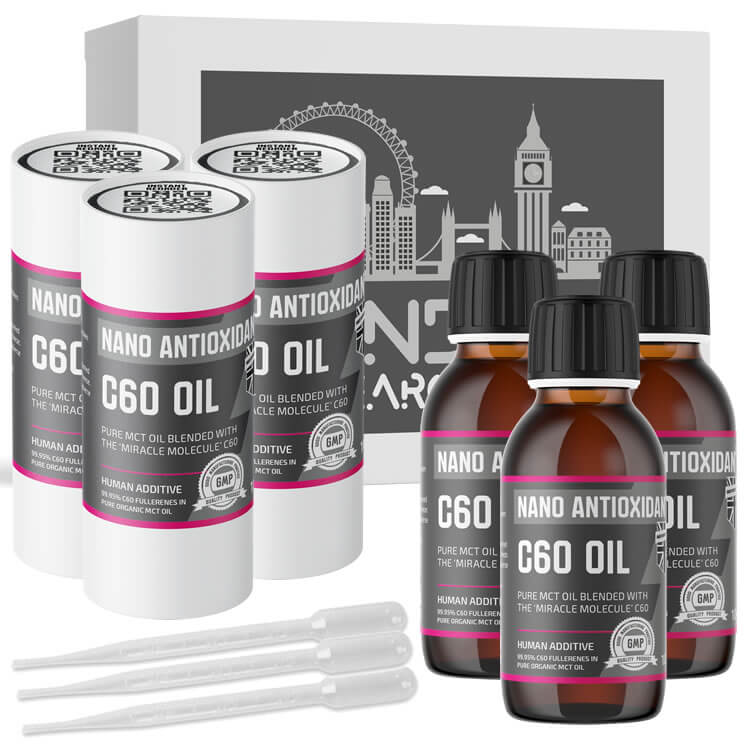 C60 Coconut Oil 300ml Triple Pack